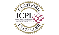 Interlocking Concrete Pavement Institute certified installer